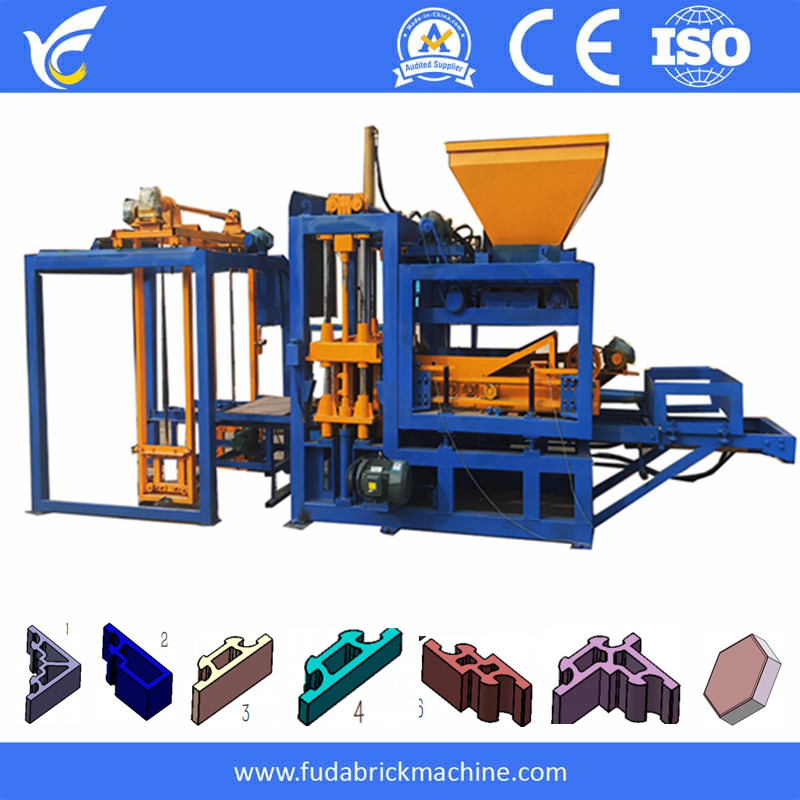 QT4-18 CHB concrete block brick machine concrete paver brick molding machine for sale